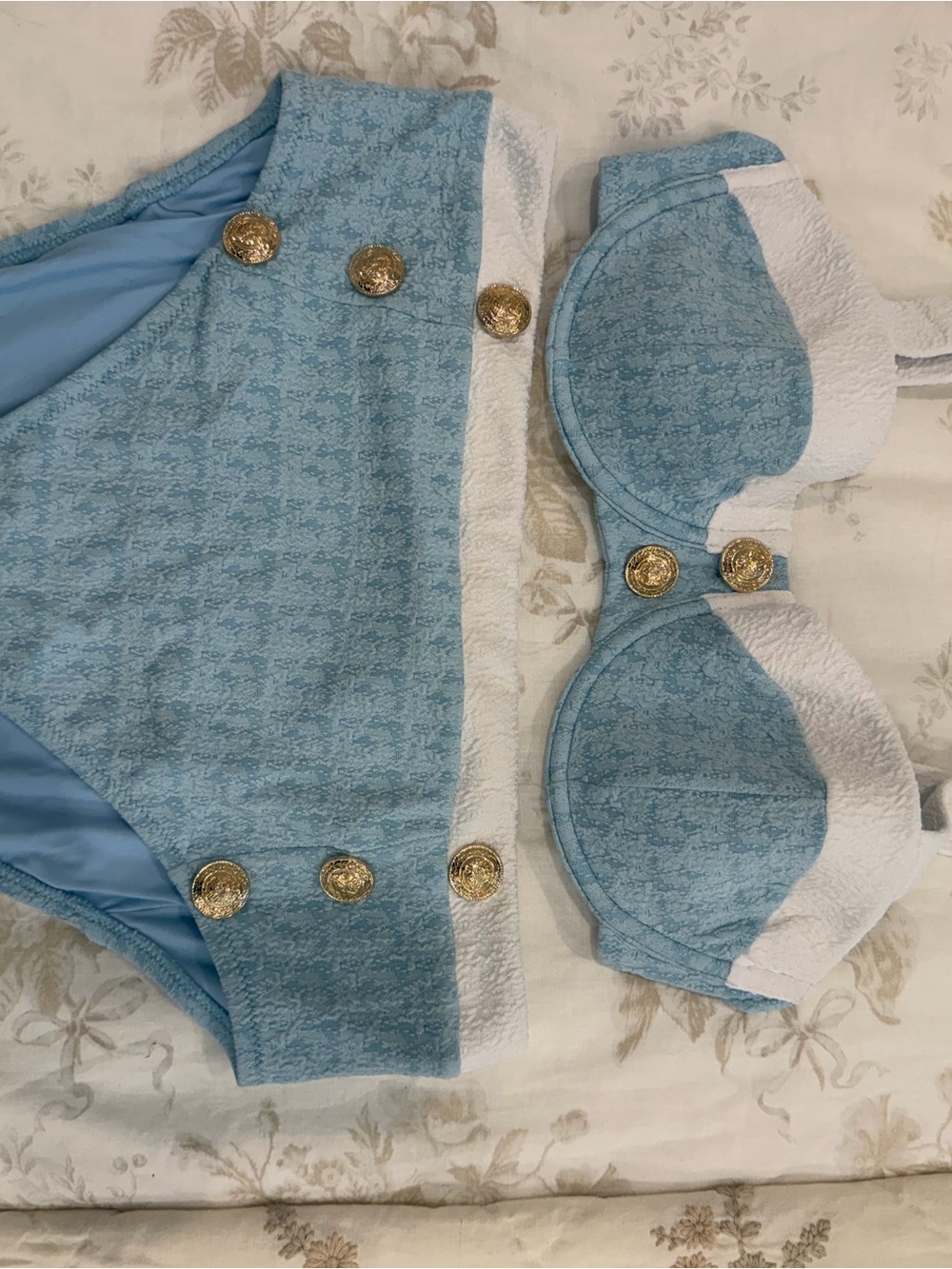 L’Agence Alexandria bikini set - powder blue - Picture 3 of 4